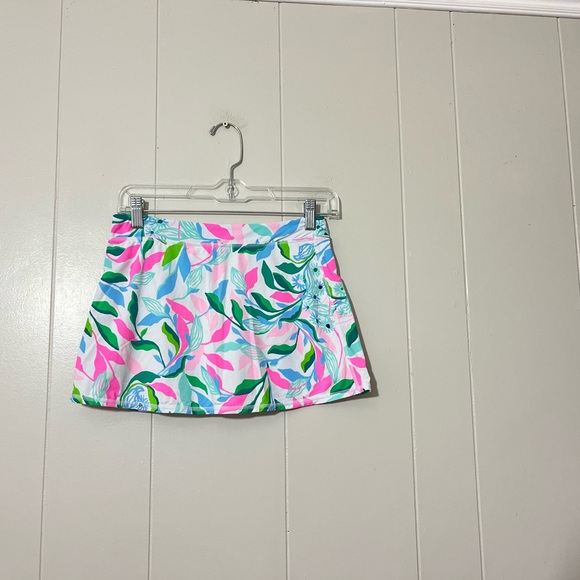 Lilly Pulitzer Mini Aila  Skort Luxletic UPF 50 Girls Size XL - Picture 1 of 8